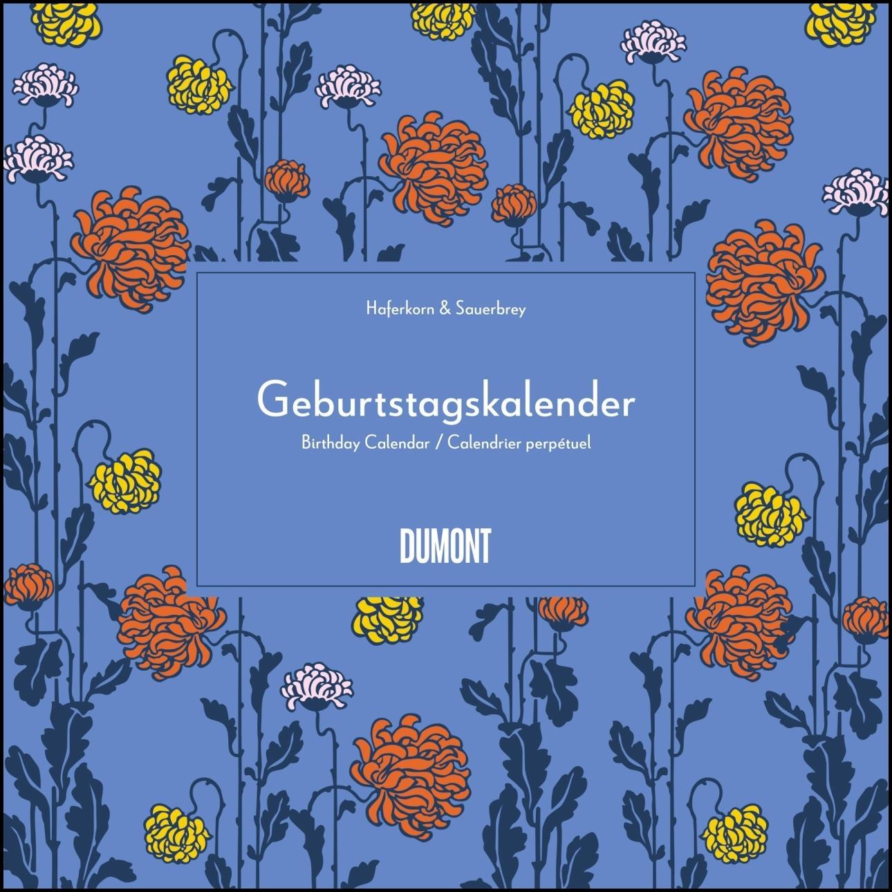 Cover: 4250809647432 | Immerwährender Geburtstagskalender - Lovely Flowers - Haferkorn &amp;...