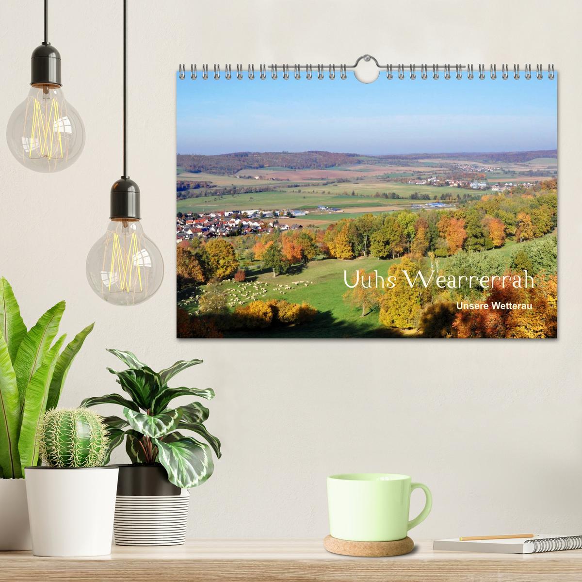 Bild: 9783435513024 | Die Wetterau mit Mundart-Statements (Wandkalender 2025 DIN A4...