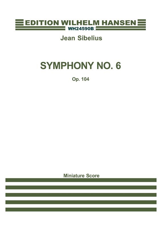 Cover: 9788774552741 | Sibelius Symphony No. 6 Op. 104 Mini Score | Jean Sibelius | Buch