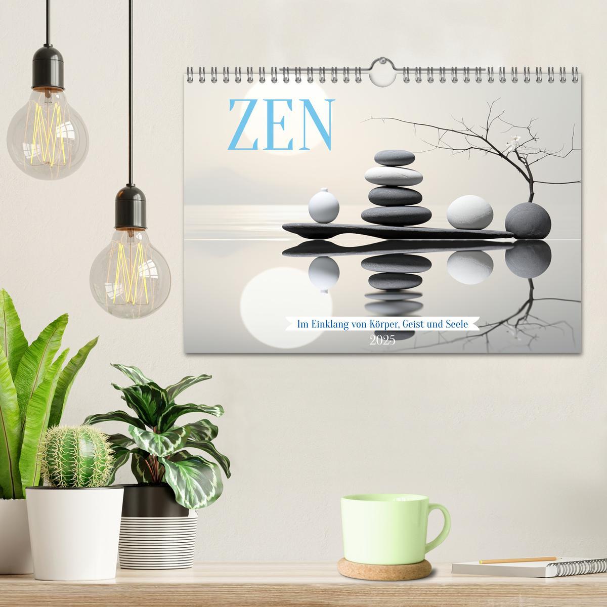 Bild: 9783383849312 | Zen (Wandkalender 2025 DIN A4 quer), CALVENDO Monatskalender | Illgen