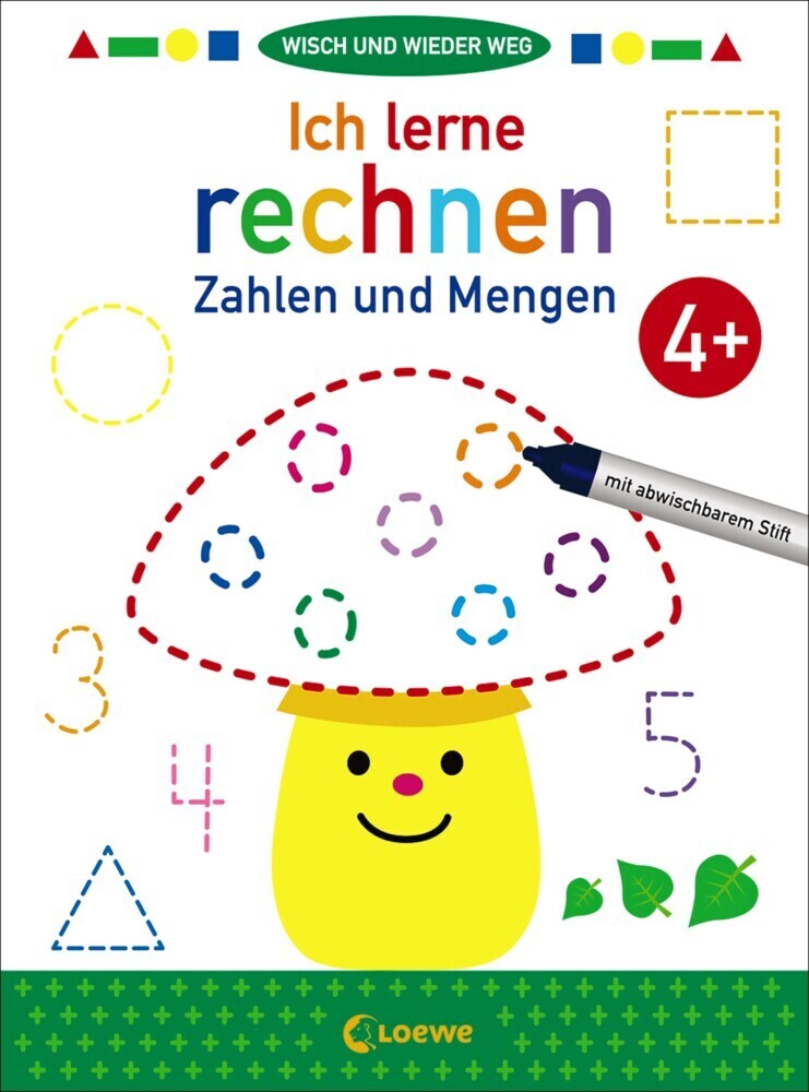Cover: 9783743204355 | Wisch und wieder weg - Ich lerne rechnen 4+ | Joshua Schulz | Buch