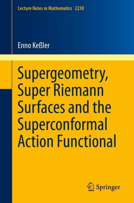 Cover: 9783030137571 | Supergeometry, Super Riemann Surfaces and the Superconformal Action...