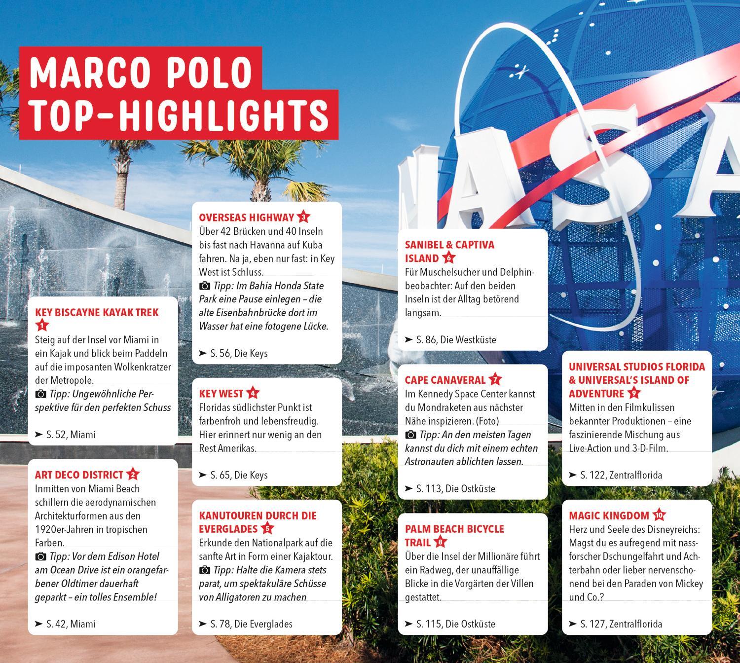 Bild: 9783829731188 | MARCO POLO Reiseführer Florida | Ole Helmhausen (u. a.) | Taschenbuch