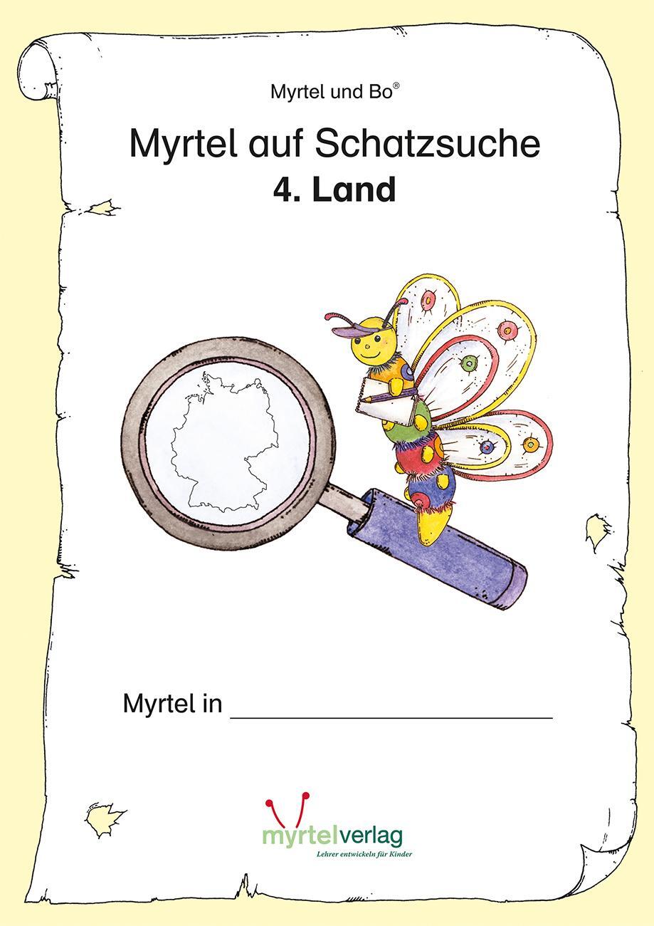 Cover: 9783938782217 | "Myrtel und Bo" - Myrtel auf Schatzsuche - 4. Land: Deutschland | 2022