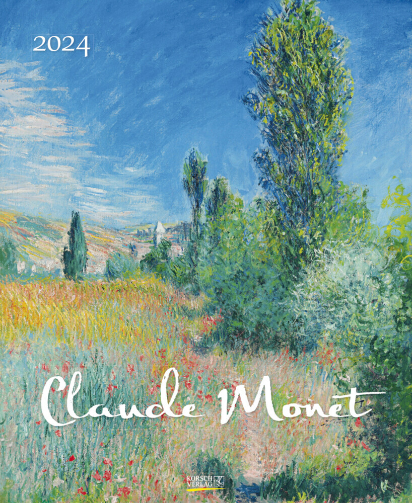 Cover: 9783731868446 | Claude Monet 2024 | Korsch Verlag | Kalender | Spiralbindung | 14 S.