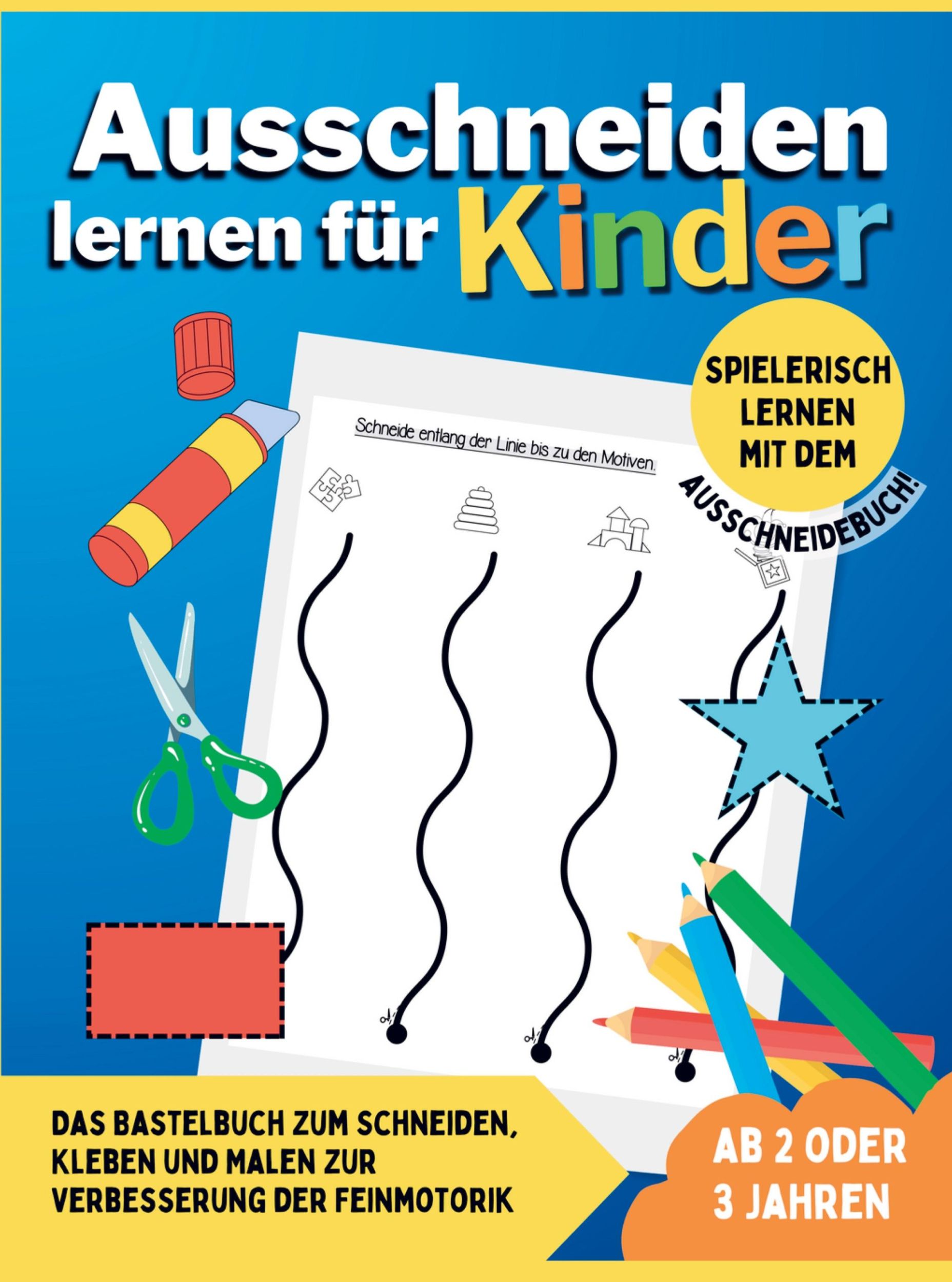 Cover: 9783910272392 | Ausschneiden lernen für Kinder ab 2 oder 3 Jahren | Bastelfreunde Ahoi