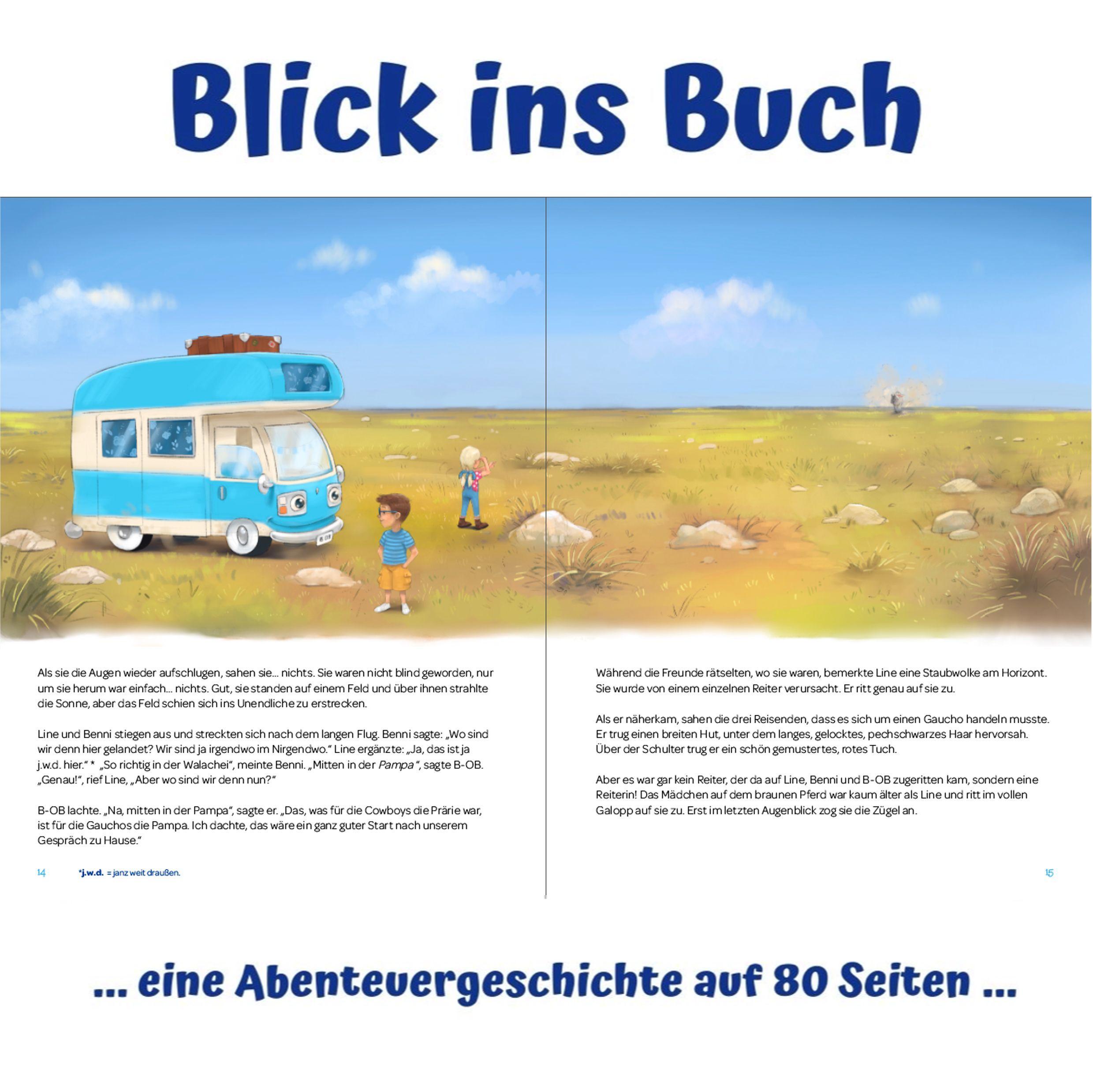 Bild: 9783985980031 | Die sieben Gauchos | Ein Abenteuer in Argentinien | Wallenborn | Buch