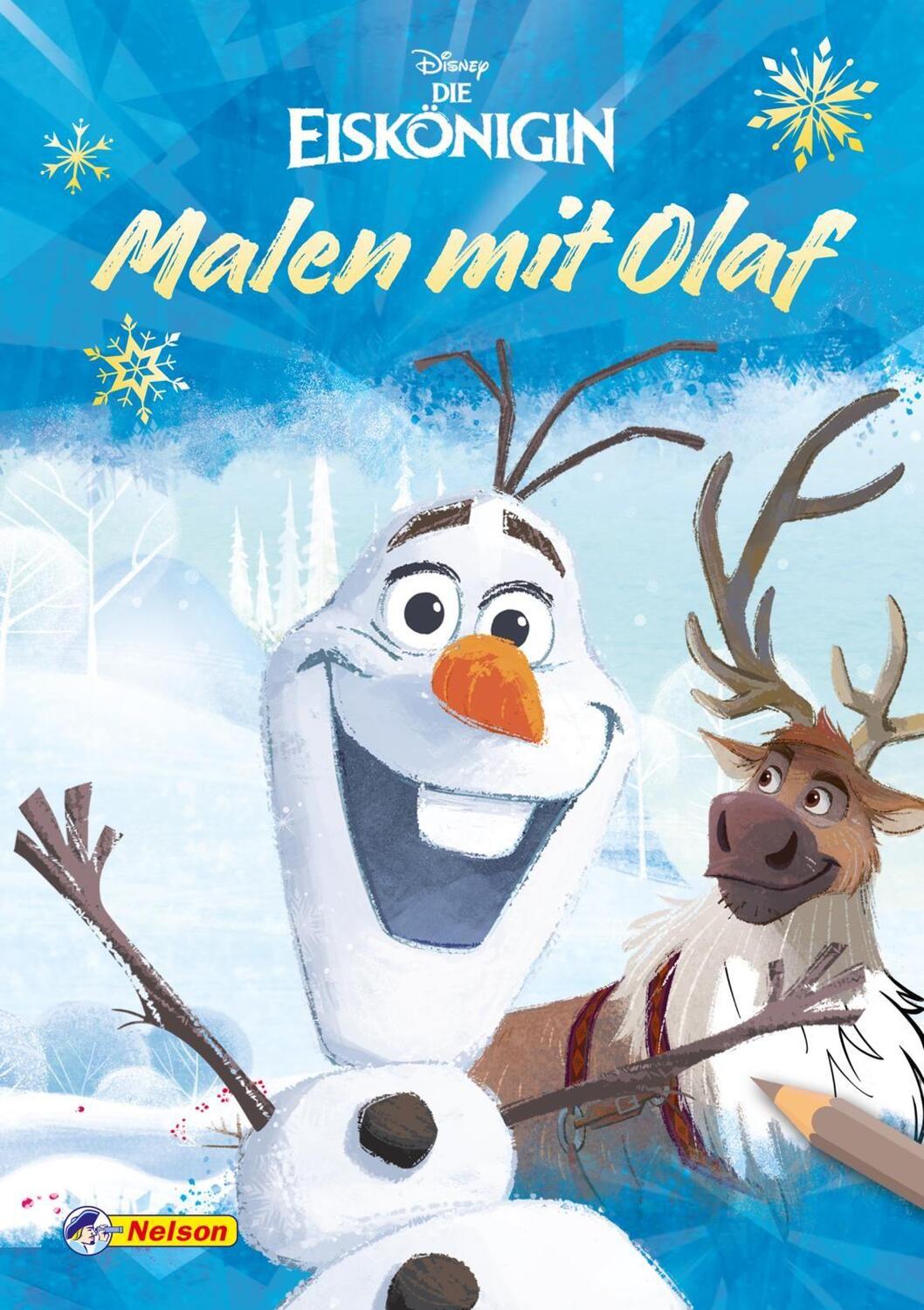 Bild: 9783845116129 | Disney Eiskönigin: Malen mit Olaf | Malblock für Olaf-Fans ab 3 Jahren
