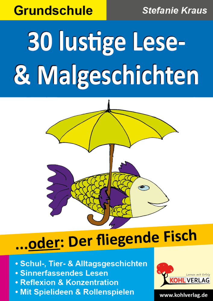 Cover: 9783866327221 | 30 witzige Lese-, Mal- &amp; Spielgeschichten. Bd.2 | Stefanie Kraus