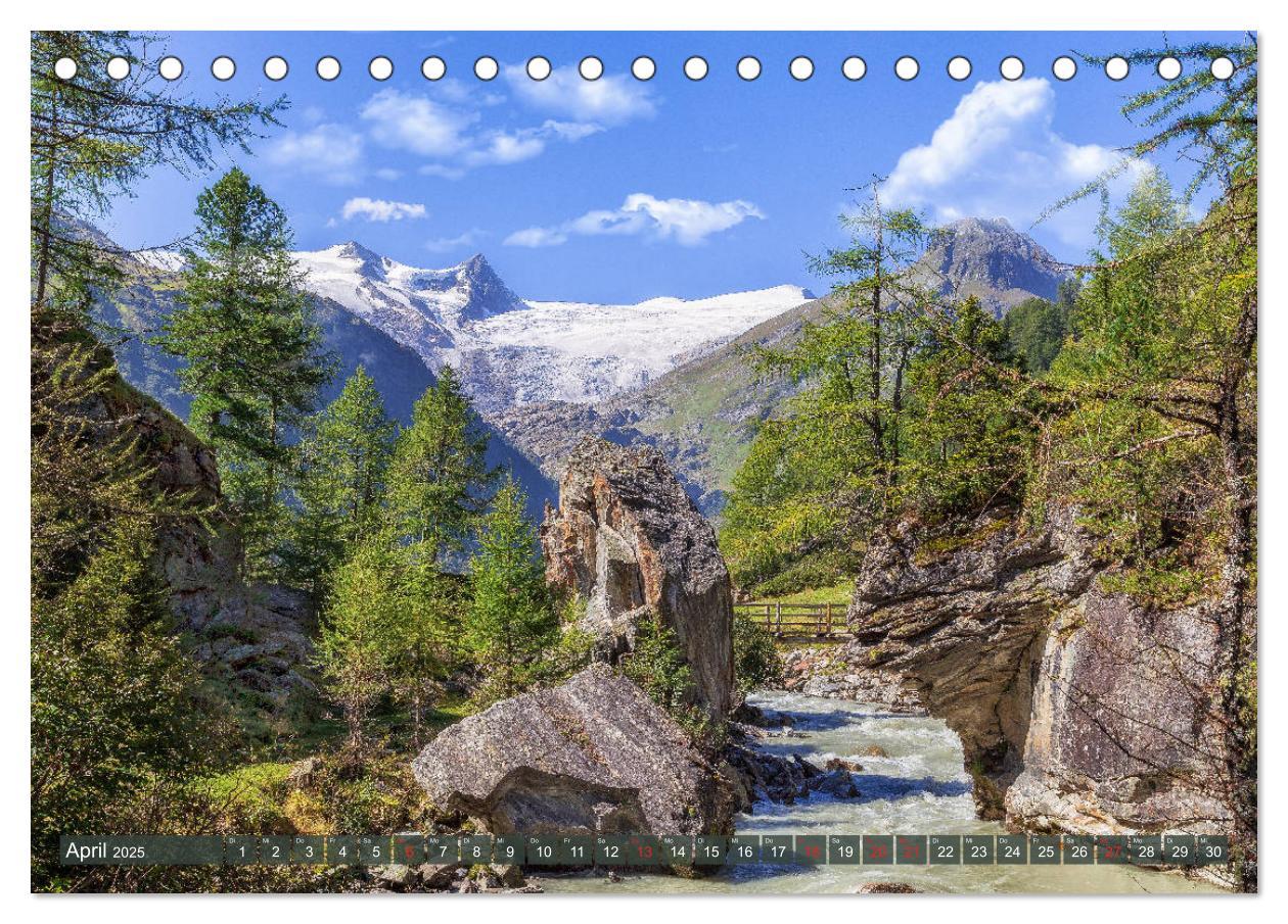 Bild: 9783435199365 | Wunderschönes Osttirol (Tischkalender 2025 DIN A5 quer), CALVENDO...