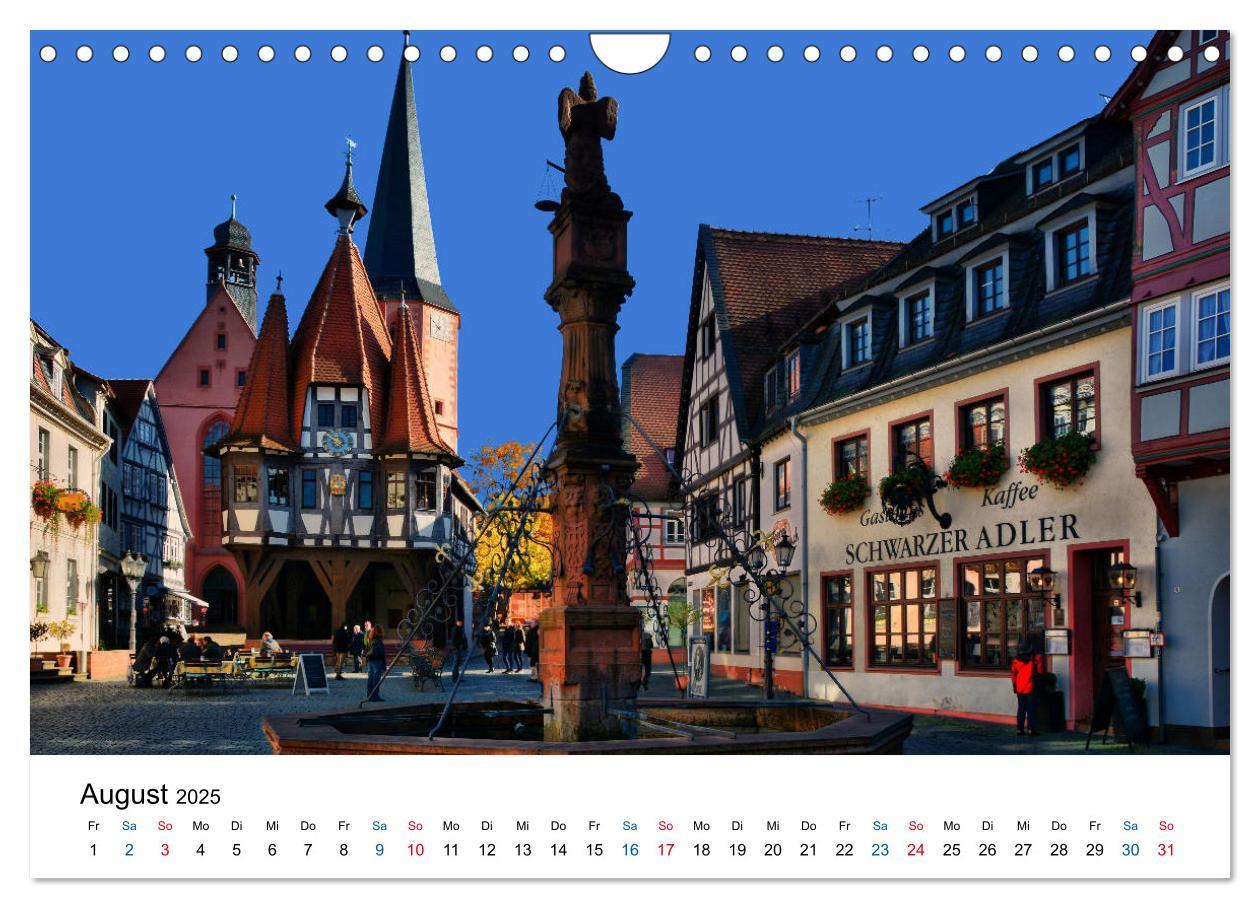 Bild: 9783435380084 | Michelstadt - Fachwerkromantik im Odenwald (Wandkalender 2025 DIN...