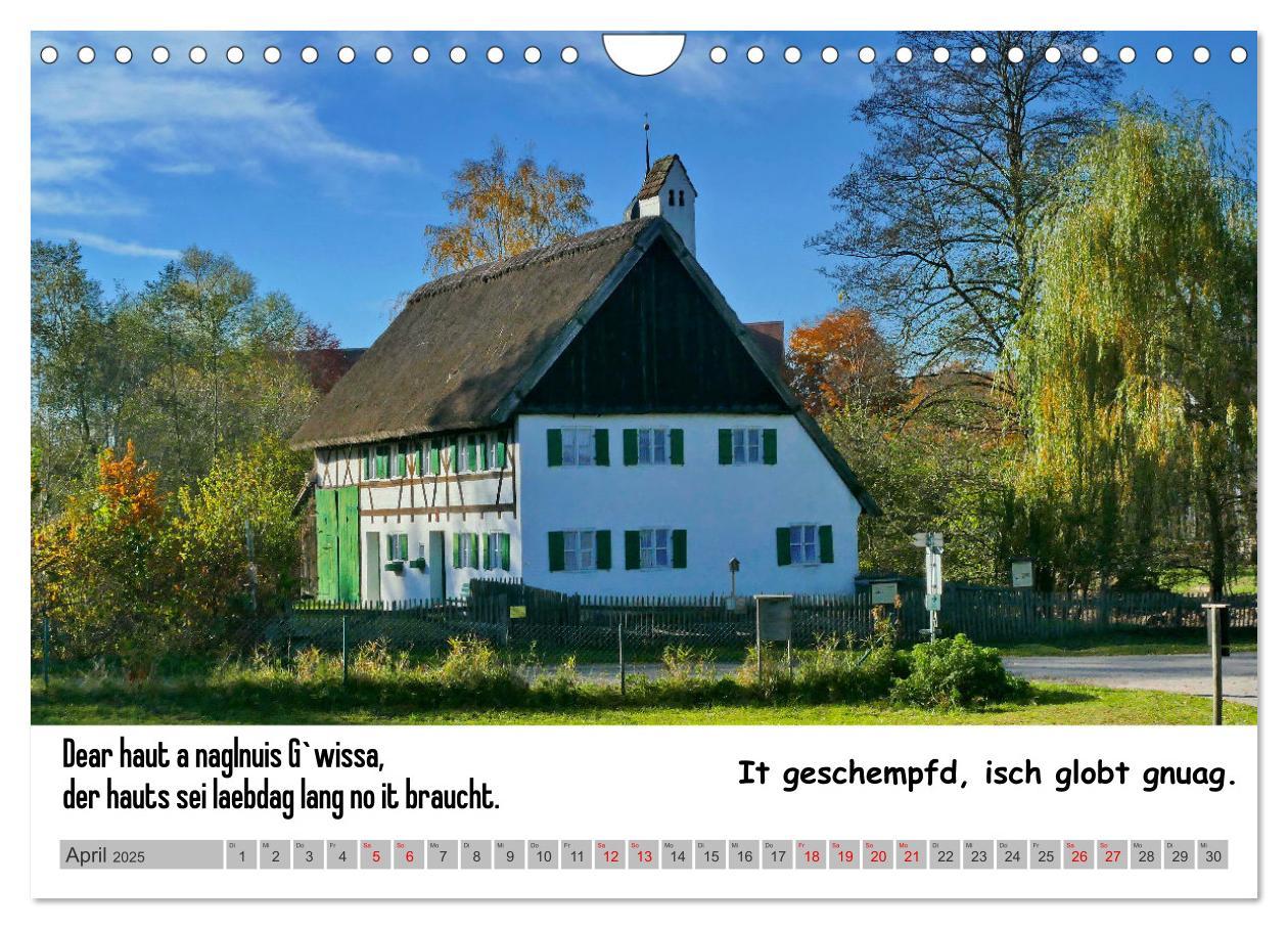 Bild: 9783383848568 | Schwäbische Sprichwörter 1 Wi ma hald so said! (Wandkalender 2025...