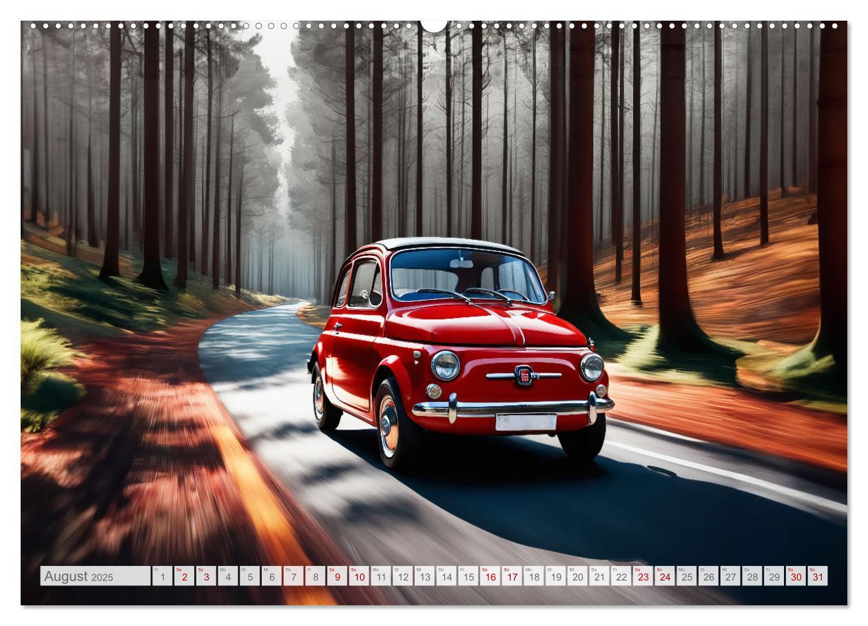 Bild: 9783457137642 | Virtual Classic Cars (hochwertiger Premium Wandkalender 2025 DIN A2...