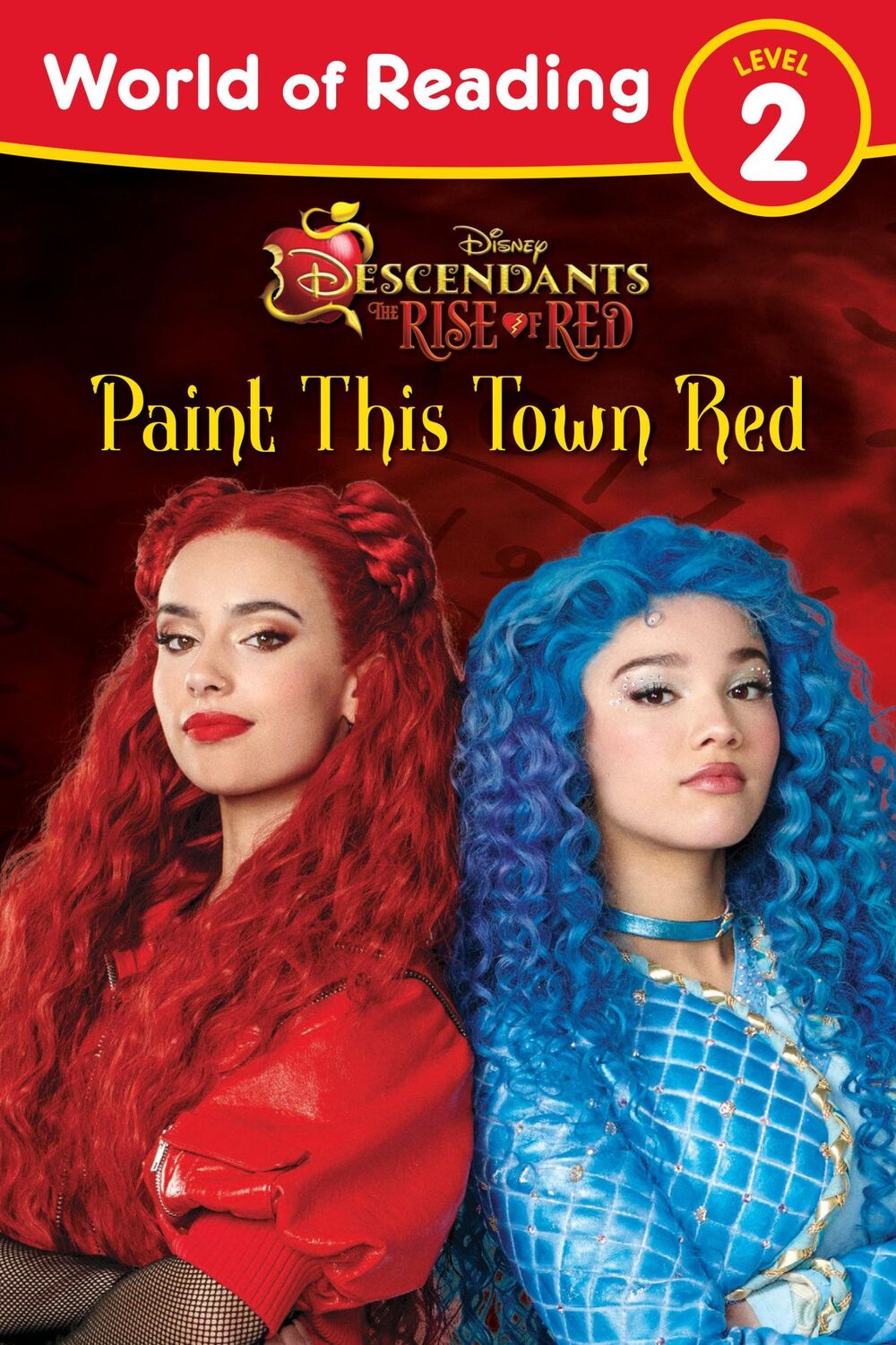 Cover: 9781368084253 | World of Reading: Descendants the Rise of Red: Paint This Town Red