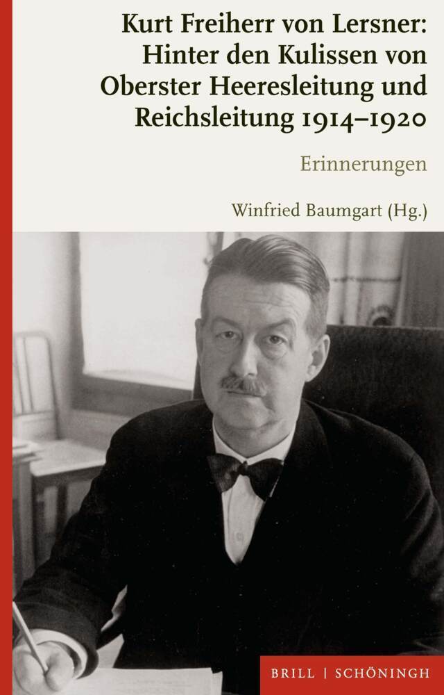 Cover: 9783506791160 | Kurt Freiherr von Lersner: Hinter den Kulissen von Oberster...