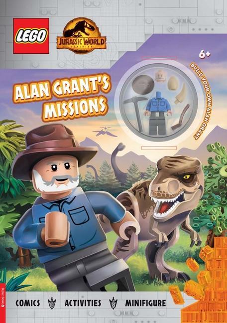 Cover: 9781780558776 | LEGO® Jurassic World(TM): Alan Grant's Missions: Activity Book with...