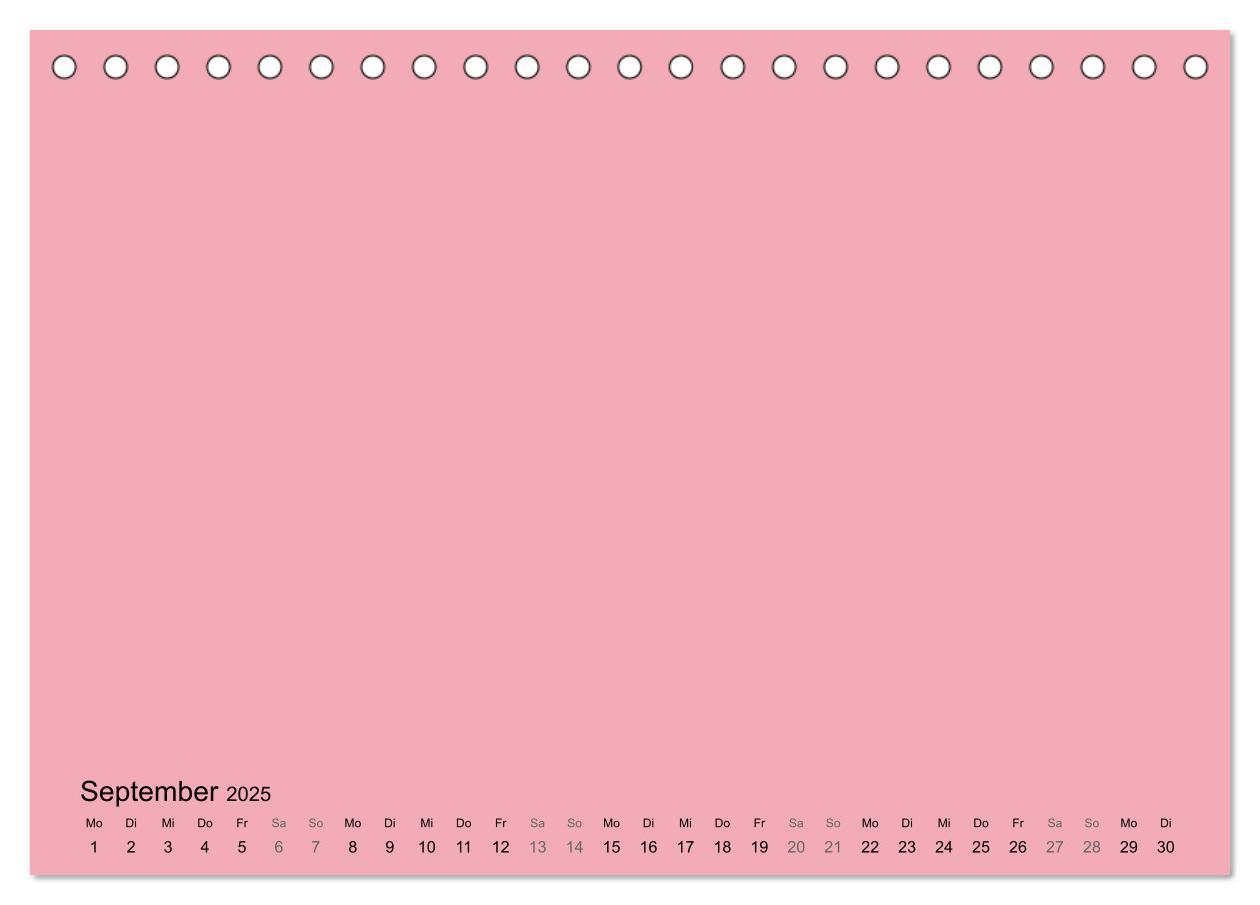 Bild: 9783435214938 | DIY Bastel-Kalender -Warme Pastell Farben- Zum Selbstgestalten...