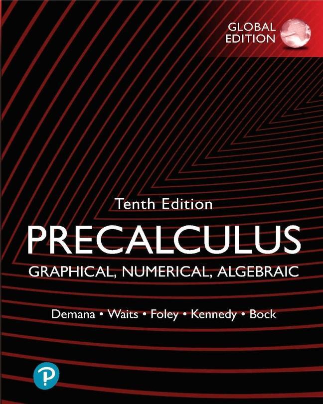 Cover: 9781292438962 | Precalculus: Graphical, Numerical, Algebraic, Global Edition | Buch
