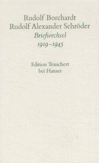 Cover: 9783446180208 | Briefwechsel (Band 2) | Rudolf Alexander/Borchardt, Rudolf Schröder
