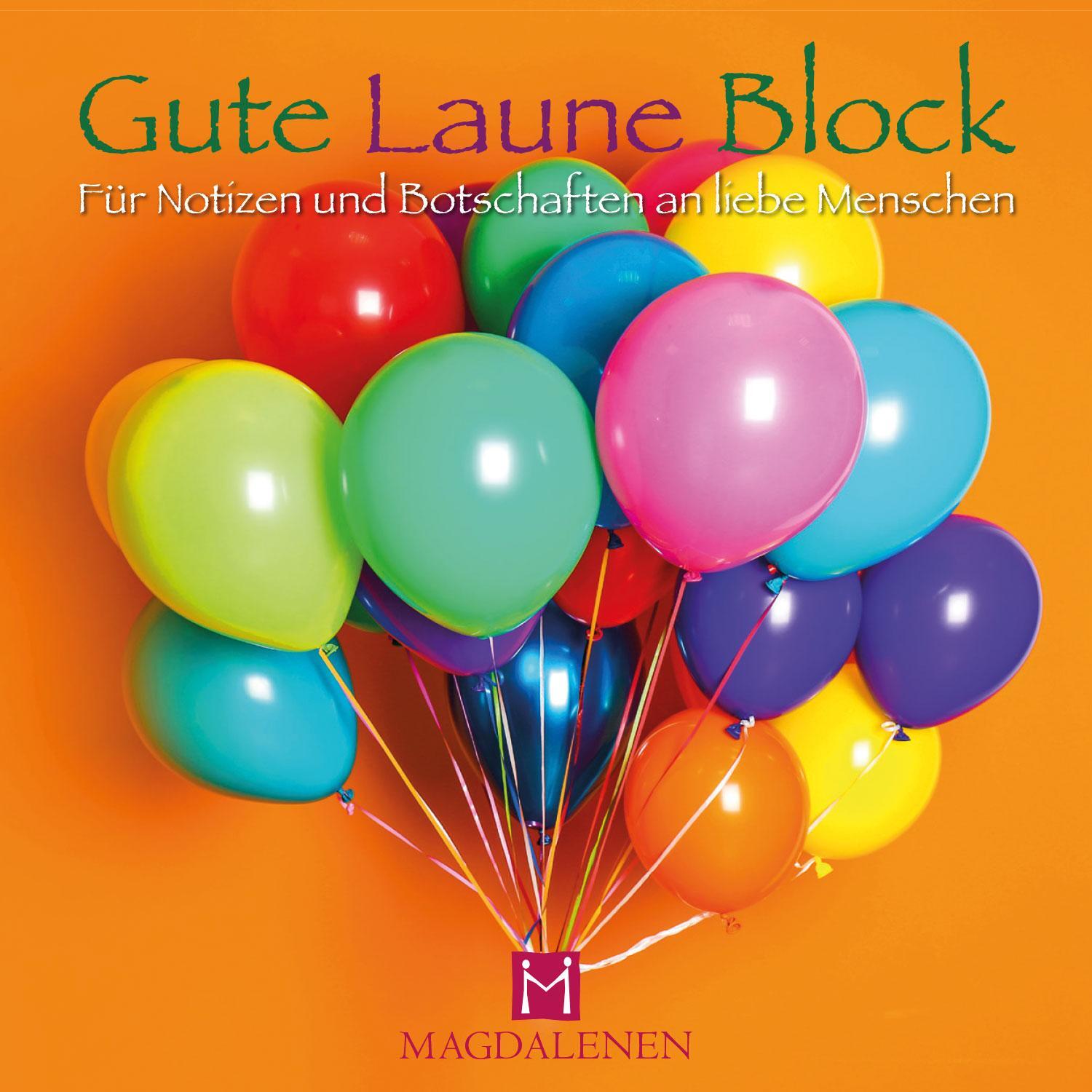 Cover: 4027537000958 | Gute Laune Block Luftballons | Stück | 96 S. | Deutsch | 2023