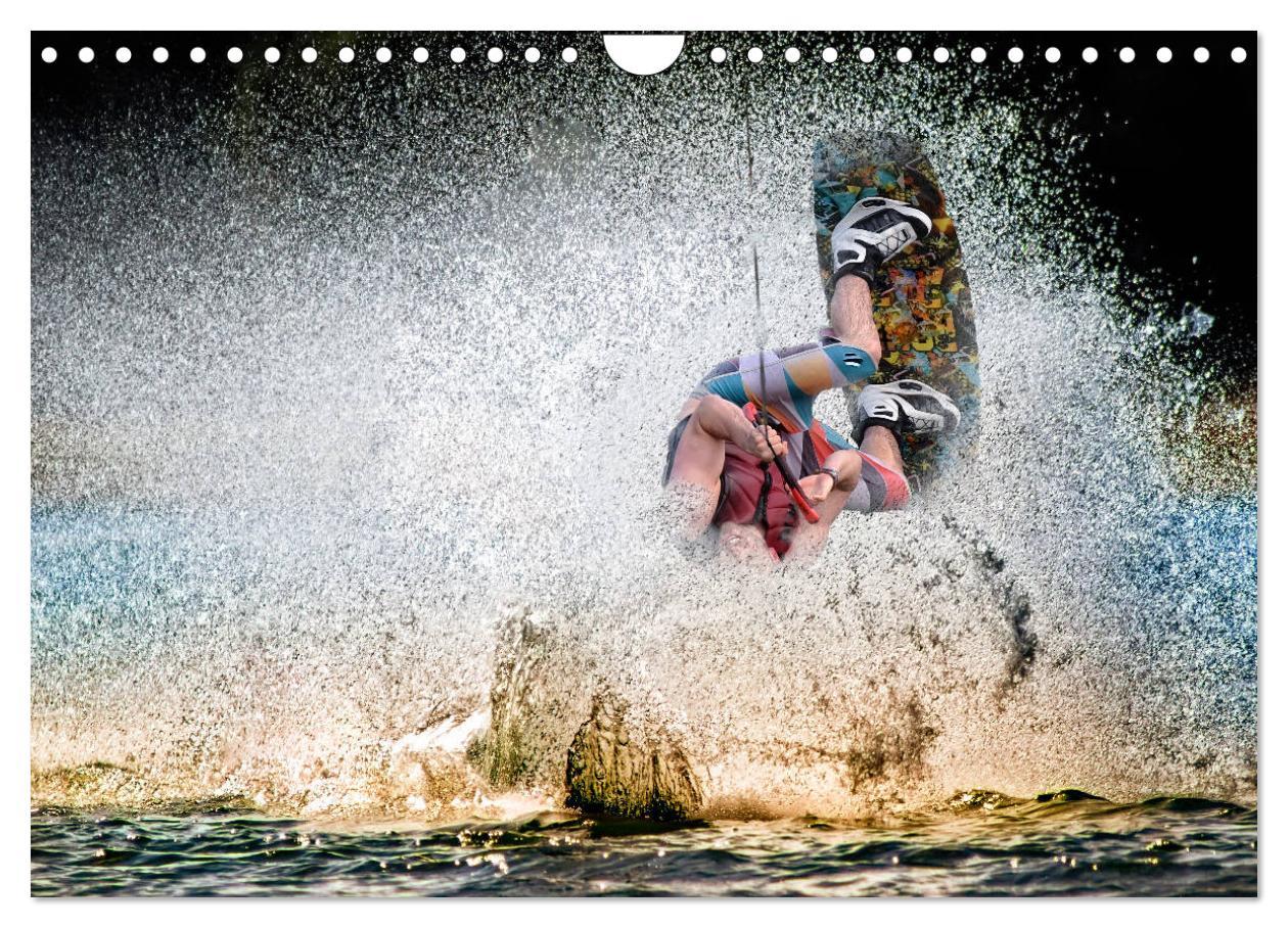 Bild: 9783435369157 | Wakeboarden (Wandkalender 2025 DIN A4 quer), CALVENDO Monatskalender