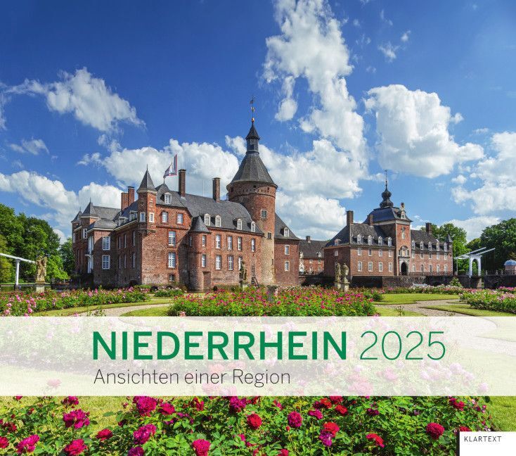 Cover: 9783837526424 | Kalender Niederrhein 2025 | Ansichten einer Region. Kalender 2025