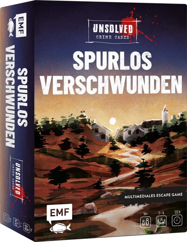 Cover: 4260478341807 | Krimi-Spielebox: Unsolved Crime Cases - Spurlos verschwunden | GmbH