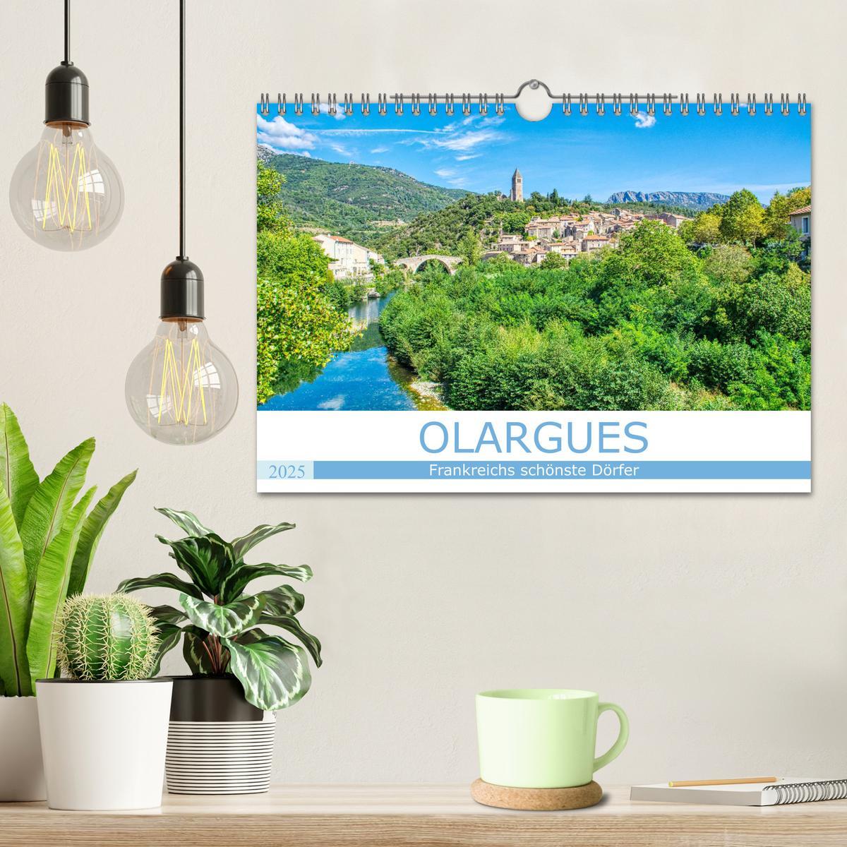 Bild: 9783435104611 | Frankreichs schönste Dörfer - Olargues (Wandkalender 2025 DIN A4...