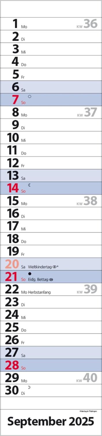 Bild: 9783731879619 | Streifenplaner Compact Blau 2025 | Verlag Korsch | Kalender | 13 S.