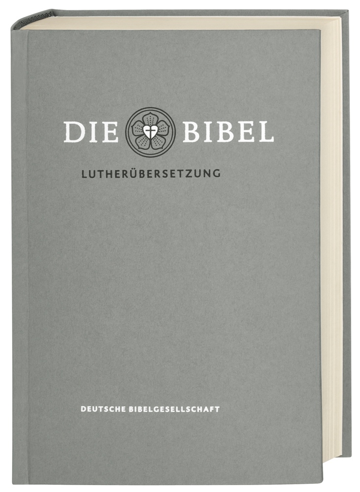 Cover: 9783438033611 | Die Bibel, Lutherübersetzung revidiert 2017 - Taschenausgabe grau