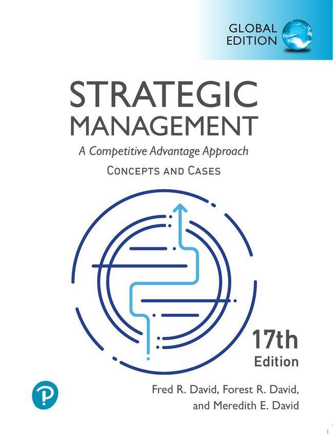 Cover: 9781292441405 | Strategic Management: A Competitive Advantage Approach, Concepts...