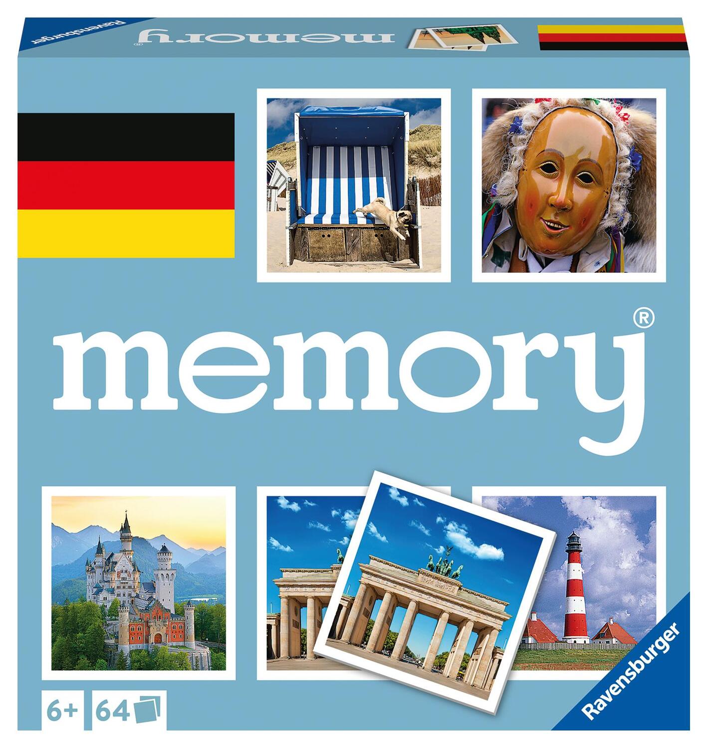 Cover: 4005556208838 | Ravensburger Deutschland memory® - 20883 - der Spieleklassiker quer...
