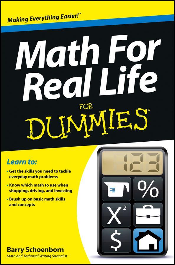 Cover: 9781118453308 | Math For Real Life For Dummies | Barry Schoenborn | Taschenbuch | 2013