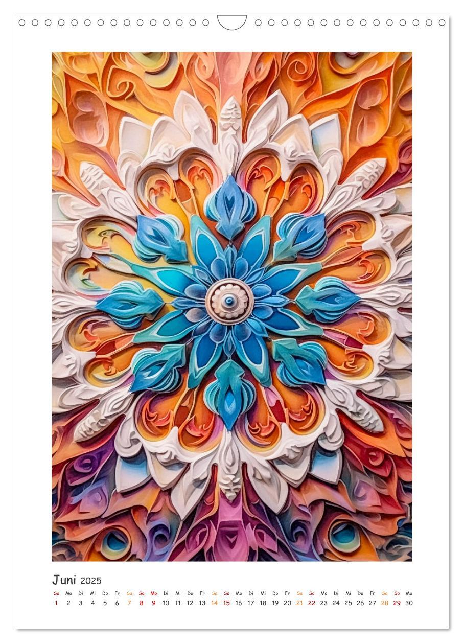 Bild: 9783435865307 | Zauberhafte Mandalas (Wandkalender 2025 DIN A3 hoch), CALVENDO...