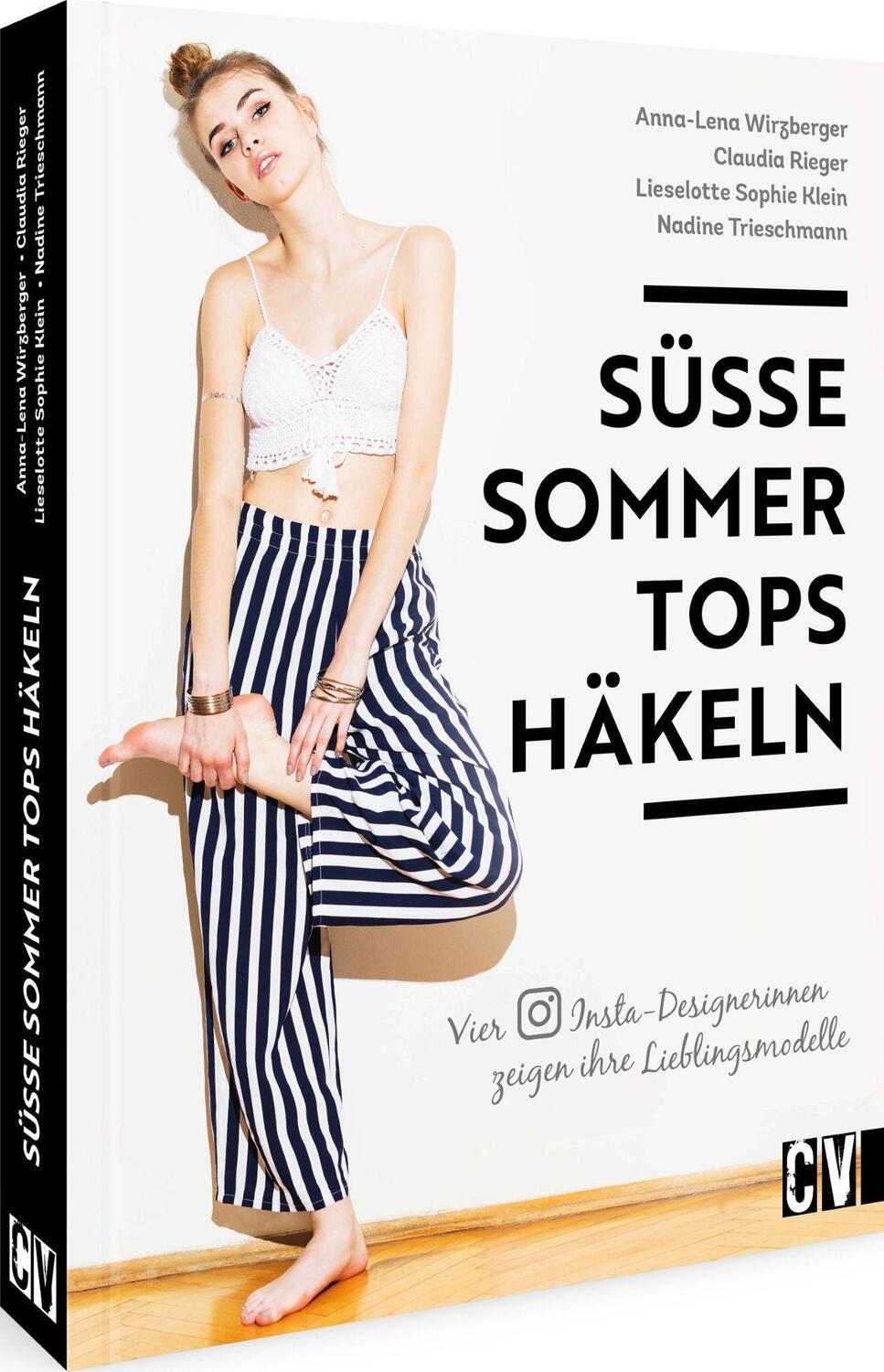 Cover: 9783841067432 | Süße Sommer-Tops häkeln | Lieselotte Sophie Klein (u. a.) | Buch