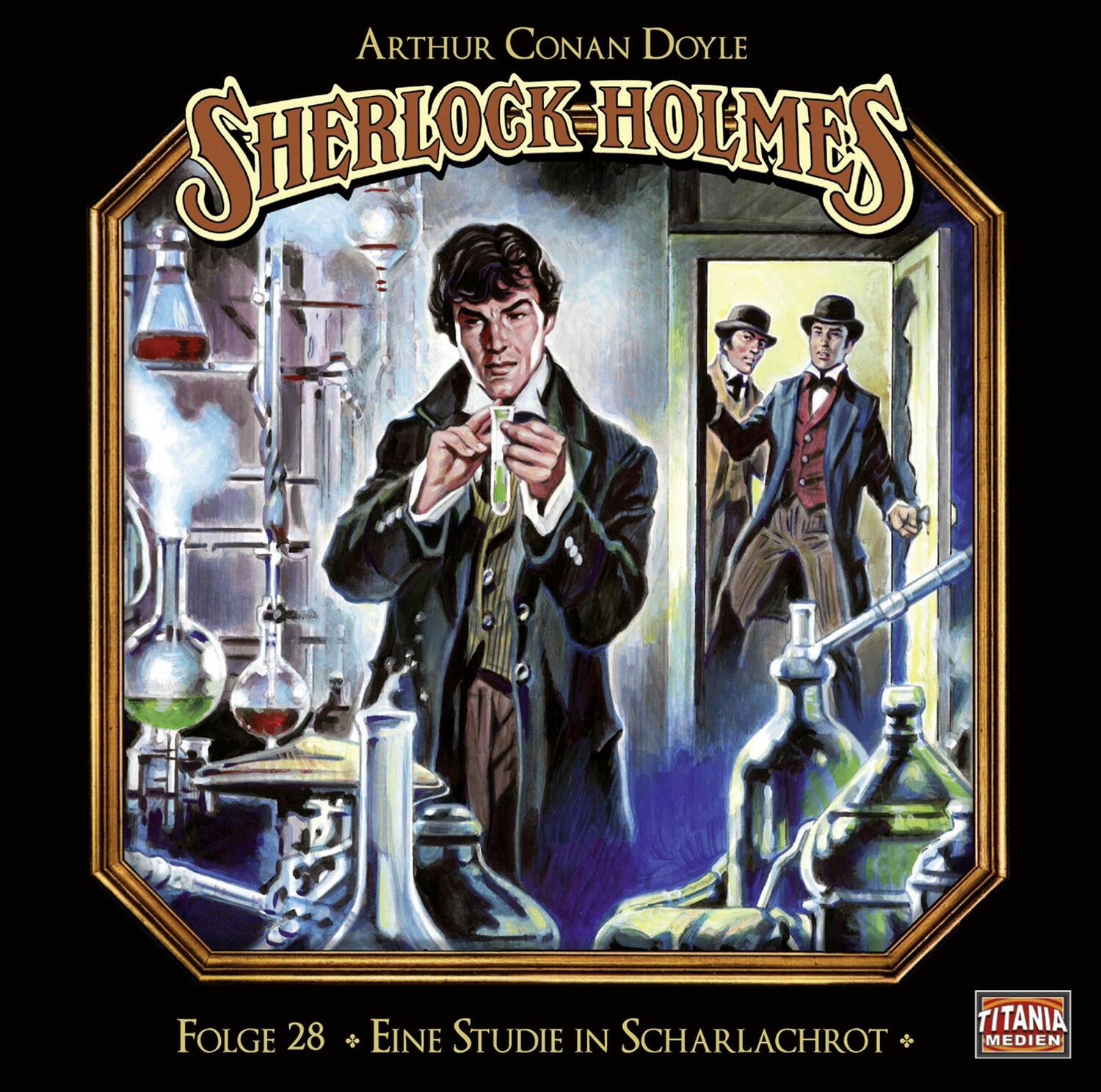 Cover: 9783785753859 | Sherlock Holmes - Folge 28: Eine Studie in Scharlachrot | Doyle | CD