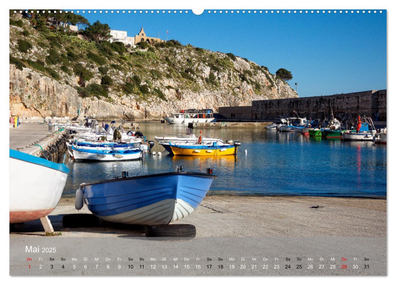 Bild: 9783383979538 | Der Küste entlang im Salento (Wandkalender 2025 DIN A2 quer),...