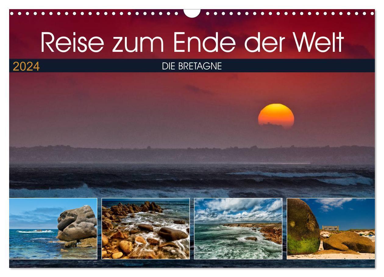 Cover: 9783383552618 | Die Bretagne - Eine Reise zum Ende der Welt (Wandkalender 2024 DIN...
