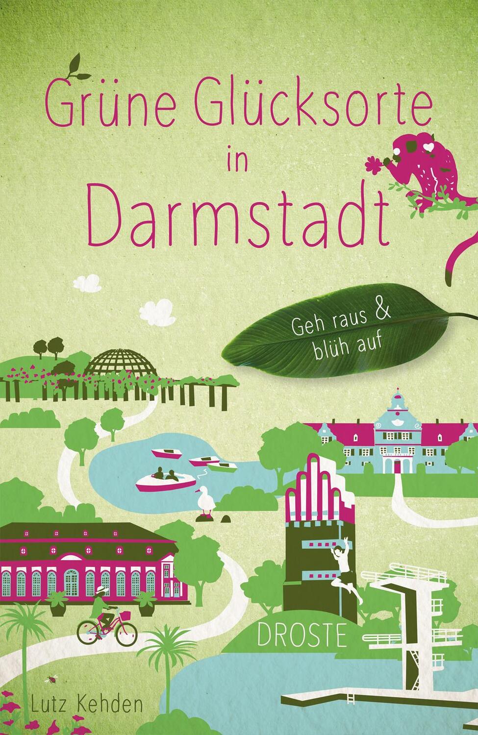 Cover: 9783770025589 | Grüne Glücksorte in Darmstadt | Geh raus &amp; blüh auf | Lutz Kehden