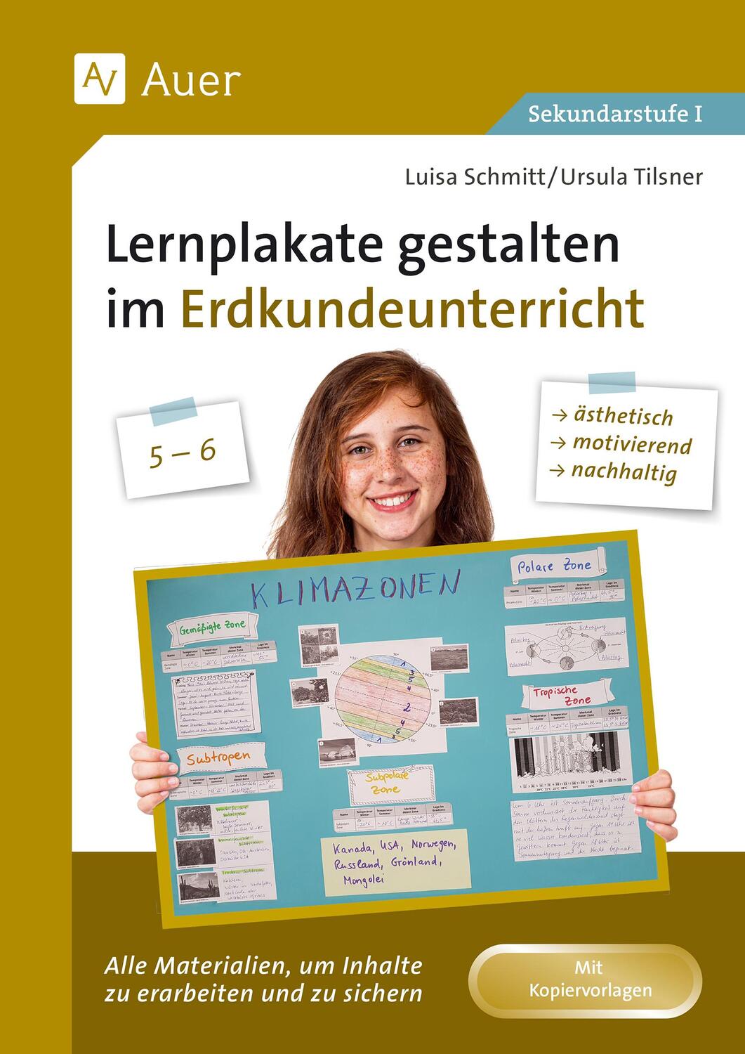 Cover: 9783403083894 | Lernplakate gestalten im Erdkundeunterricht 5-6 | Schmitt (u. a.)