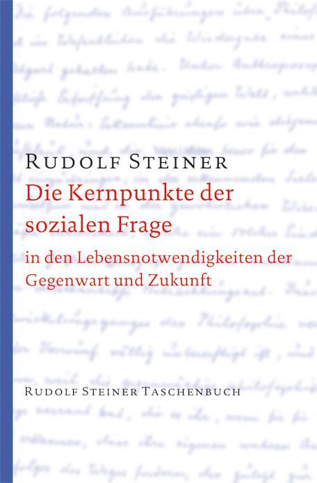 Cover: 9783727460623 | Die Kernpunkte der sozialen Frage | Rudolf Steiner | Taschenbuch