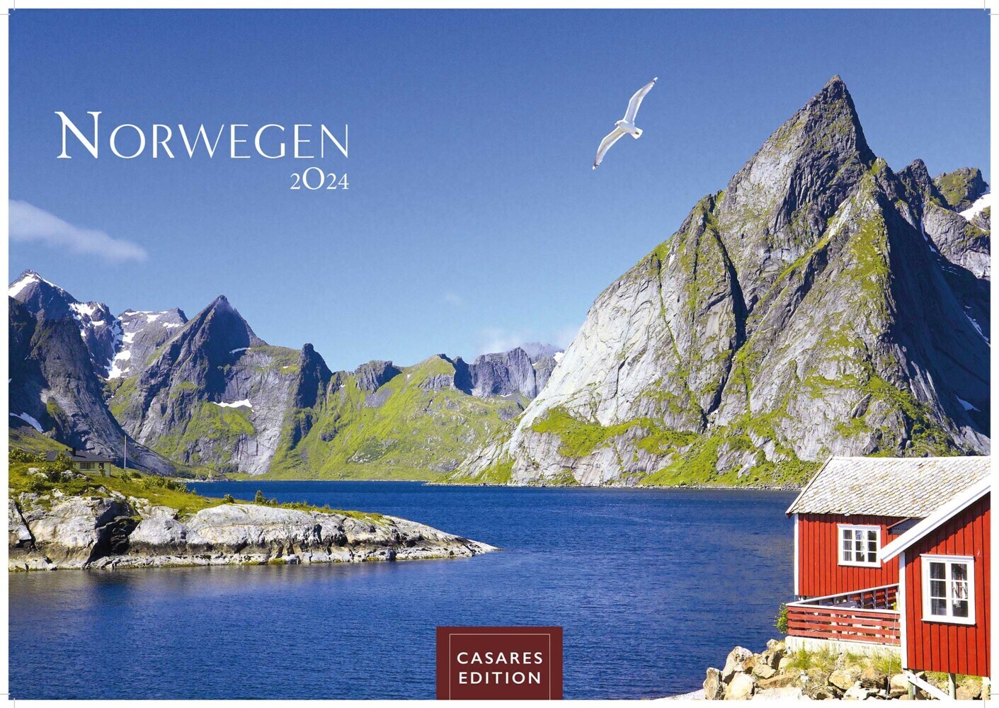 Cover: 9789918620494 | Norwegen 2024 S 24x35cm | Kalender | 14 S. | Deutsch | 2024