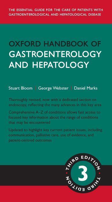Cover: 9780198734956 | Oxford Handbook of Gastroenterology & Hepatology 3e | Bloom (u. a.)