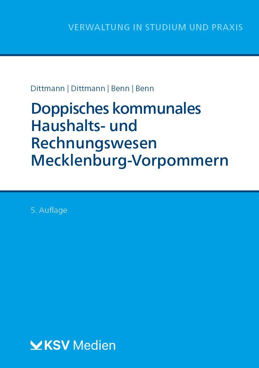 Cover: 9783829318013 | Doppisches kommunales Haushalts- und Rechnungswesen Mecklenburg...