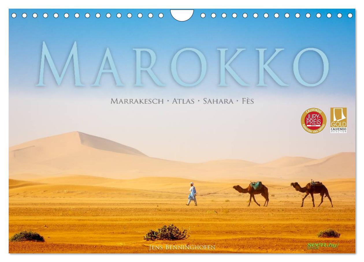 Cover: 9783675891890 | Marokko: Marrakesch, Atlas, Sahara, Fès (Wandkalender 2024 DIN A4...