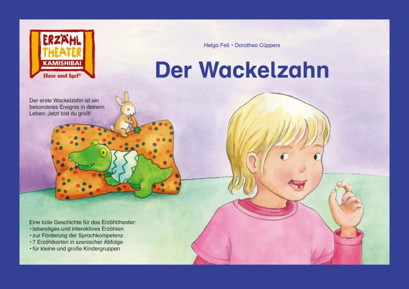 Cover: 4260505830120 | Kamishibai: Der Wackelzahn | 7 Bildkarten für das Erzähltheater | Fell