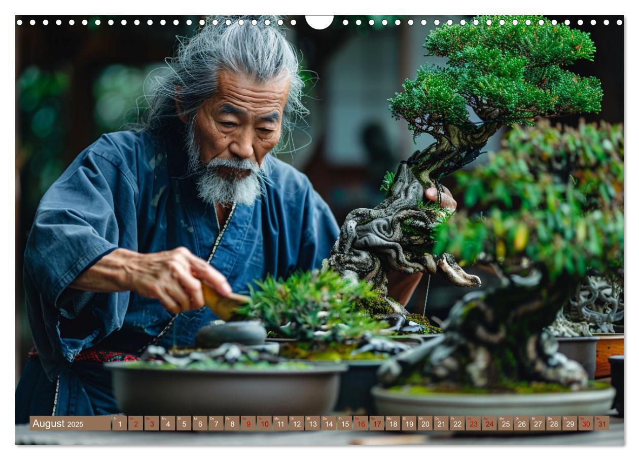 Bild: 9783383822254 | Bonsai meditativ (Wandkalender 2025 DIN A3 quer), CALVENDO...