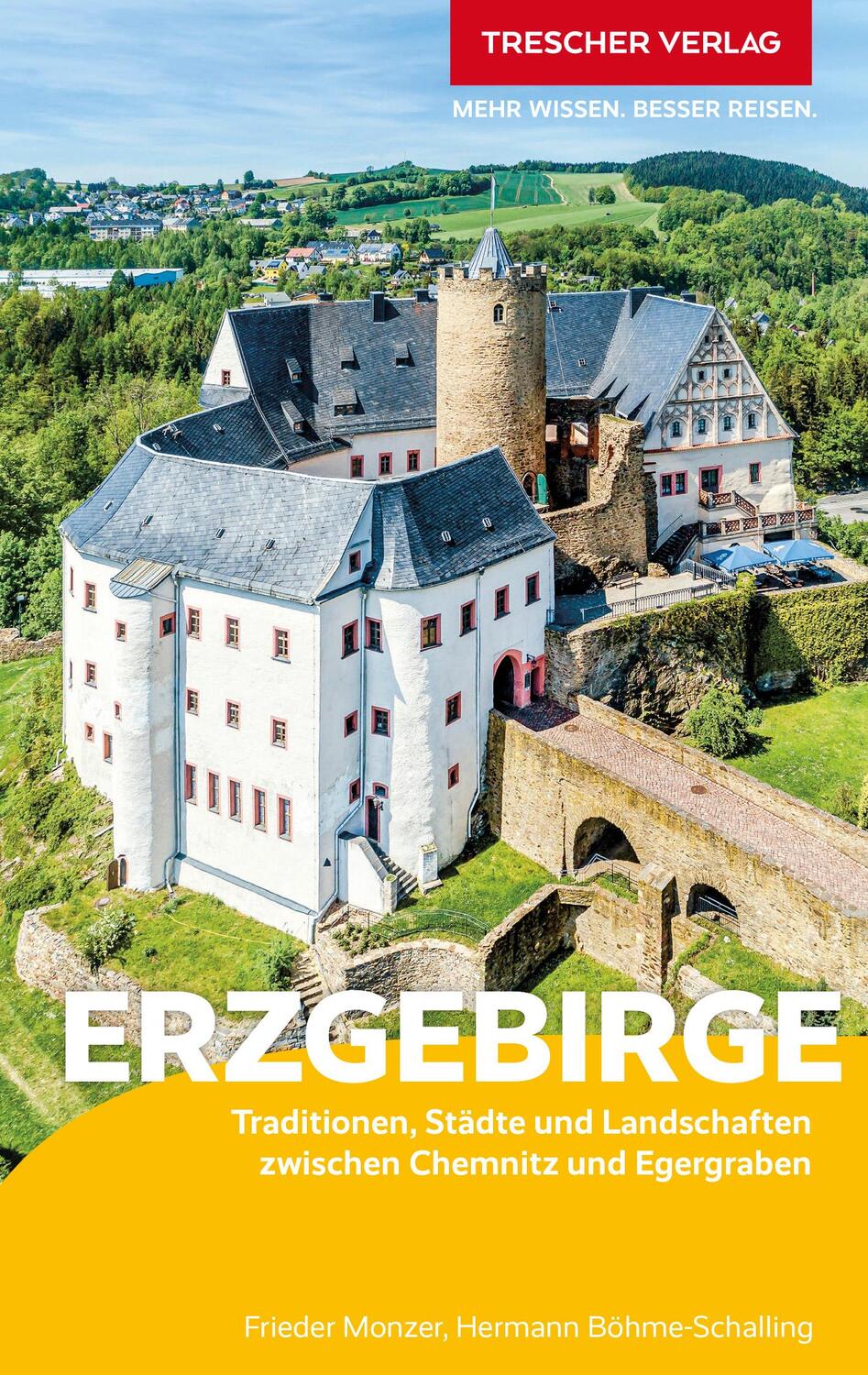 Cover: 9783897946279 | TRESCHER Reiseführer Erzgebirge | Frieder Monzer (u. a.) | Taschenbuch