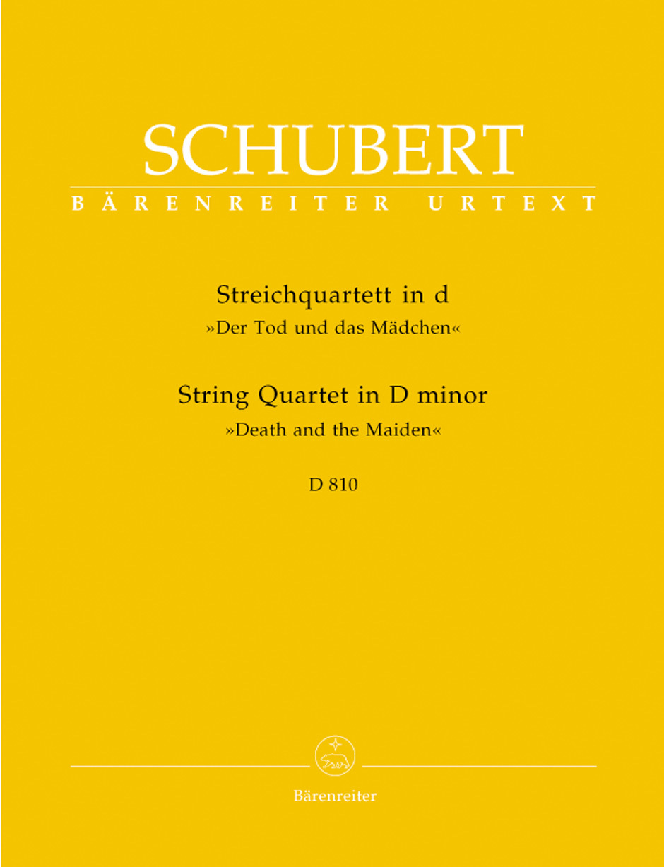 Cover: 9790006472796 | Streichquartett d-Moll D 810 "Der Tod und das | Franz Schubert