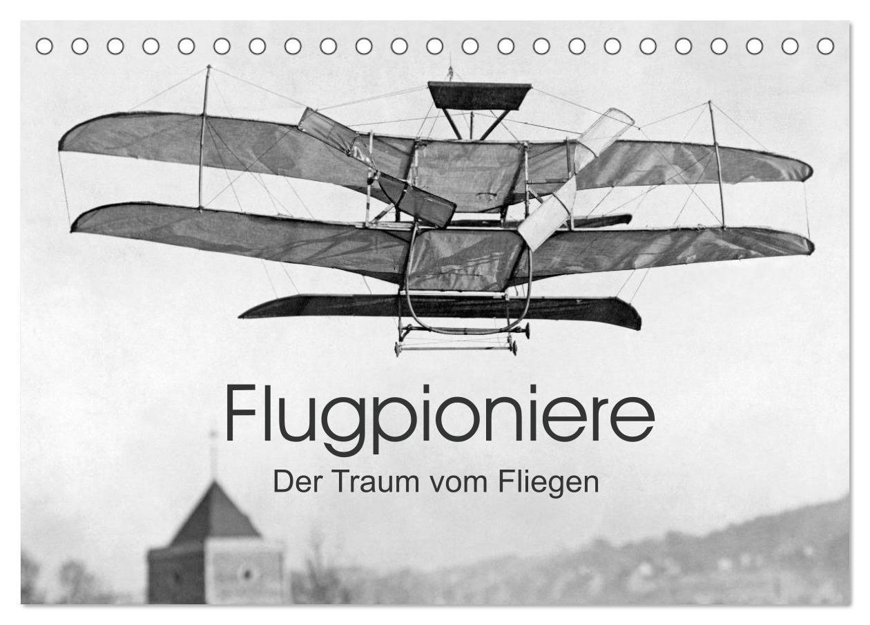 Cover: 9783435402281 | Flugpioniere - Der Traum vom Fliegen (Tischkalender 2025 DIN A5...